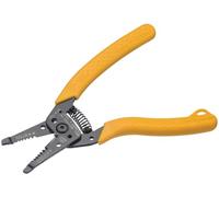 Ideal Electrical 45-416 Premium Reflex T-6 Stripper - 14-26 AWG, Wire Stripper with Thumb Rest, Plier Nose, Slide Lock, Textured Grips