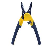 Ideal Electrical 45-718 Kinetic Super T-Stripper - 6-14 AWG Solid, 8-16 AWG Stranded, Wire Stripper w/Thumb Rest, Plier Nose, Slide Lock, Textured Grips