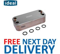 Ideal Evo/Independent/Isar/Logic/Esprit 2 35kW DHW Plate Heat Exchanger 175419