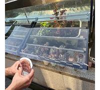 Ideal for Greenhouse, Awning, stadiums, Buses, Shelters, Easy to Cut Replacement Panels(1x5m(3.3x16.4ft))