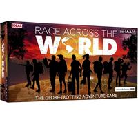 IDEAL | Race Across the World: The globe-trotting adventure game! | Family TV Show Game| For 2-6 Players | Ages 8+