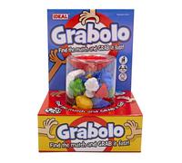 Ideal Grabolo: Find the match and grab it fast reaction game Quick play family game For 3-6 Players Ages 4+, Multicolor