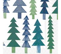 Ideal Home Range Marimekko 20 Count 3 Ply Kuusikossa Paper Lunch Napkins, Green