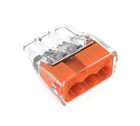 Ideal Industries 30-1033p Ideal 33 Orange in-Sure 3-Port Connectors 100-Pack