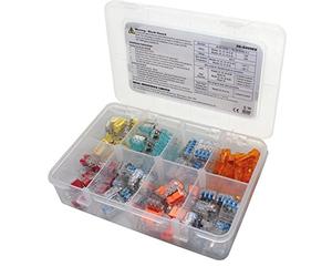 Ideal Industries 30-5005EU Push-In and Lever Connectors Kit, 80 PC
