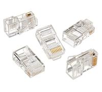 Ideal Industries 85-396 Telcom - Network Connector - RJ-45 (M), Clear