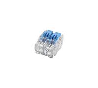 Ideal Industries Blue 32A 2 Port Lever Connector - 4.00mm², Pack Of 30