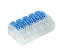 Ideal Industries In-Sure Lever Wire Connector 5-Port, 10/Bag