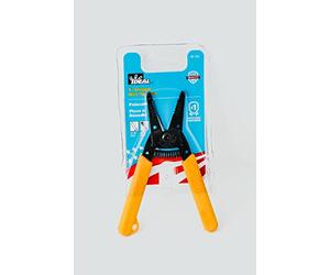 Ideal Industries Inc 45-125 - Wire Stripper, Maximum Compatible Wire Size: 22 (Solid) AWG, 24 (Standard) AWG, Includes Cutter