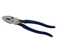 Ideal Industries Standard Side-Cutting Pliers, 9-1/2" Length, New England Nose High-Leverage with Crimping Die