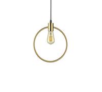 Luminosa Lighting Luminosa Abc 1 Light Ceiling Pendant Antique Brass, E27