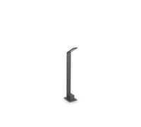 Ideal Lux Agos Cool White LED Outdoor Small Post Light In Anthracite Finish