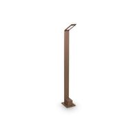 Ideallux Ideal Lux LED path light Agos brown 3,000 K Height 80 cm aluminium