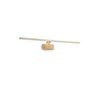 Ideal Lux Alma 20W LED Picture Light in Satin Brass Finish