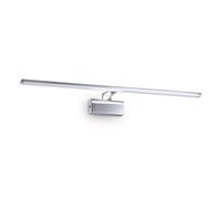 Ideallux Ideal Lux LED wall lamp Alma chrome-coloured metal width 81 cm