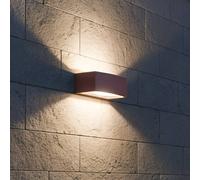 Luminosa Lighting Luminosa Andromeda 1 Light Outdoor Wall Light Coffee Ip55, E27