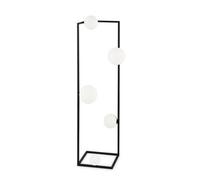 ANGOLO 5 Light Floor Lamp Black InBuilt Switch Netlighting Black One Size