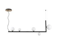 Birds Globe Bar Pendant Ceiling Light Black Netlighting Yellow One Size