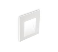 Ideal Lux Bit 3000K LED Recessed Outdoor Wall Light in a White Finish