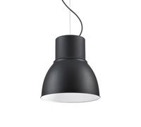 Ideal Lux Breeze Large Single Light Ceiling Pendant in Grey & White Finish