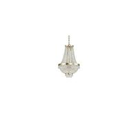 Ideal Lux Lighting Caesar 6 Light Crystal Chandelier Gold Finish, G9