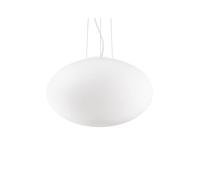 Luminosa Lighting Luminosa Candy 1 Light Large Globe Ceiling Pendant White, E27