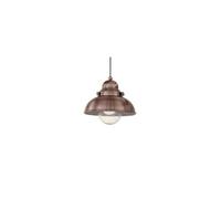 Ideal Lux Cantina Single Light Ceiling Pendant in Copper Finish