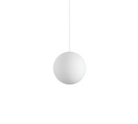 Ideal Lux Carta Single Light Small Ceiling Pendant in White Finish