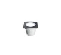 Ideal Lux Ceci Led 1 Light Large Square Outdoor Recessed Light Black Ip67