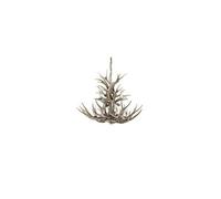 Ideal Lux Lighting Chalet 12 Light Pendant Chandelier Light Brown, E14
