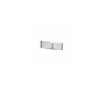 Ideal Lux Clip Mini Flush 2 Light Wall Fitting in Polished Chrome Finish