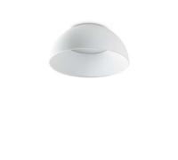 Ideallux Ideal Lux LED ceiling light Corolla-1, white, metal, Ø 35 cm