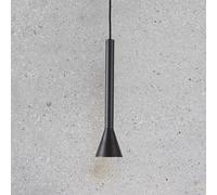 IDEAL LUX Diesis LED hanging light, black, Ø 6 cm, metal