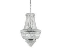 Luminosa Lighting Luminosa Dubai Light Pendant Light Chrome, E14