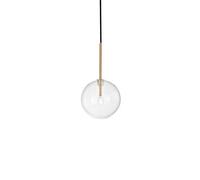 Ideal Lux Equinoxe 15Cm Globe Pendant Ceiling Light Brass
