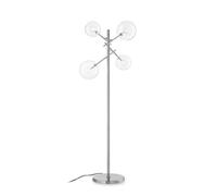 Ideal Lux Equinoxe 4 Light Multi Arm Floor Lamp Chrome