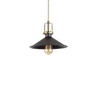 Ideal Lux Eris-3 Indoor Dome Ceiling Pendant Lamp 1 Light Black, E27