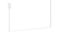 Ideal Lux Essence Integrated Led Pendant Ceiling Light White 126Cm 3000K