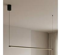 Luminosa Lighting Luminosa Essence Integrated Led Pendant Ceiling Light Black 126Cm 3000K
