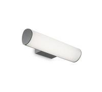 Ideal Lux Etere 3000K LED Outdoor Flush Wall Fitting in Anthracite Grey Finish
