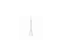 Ideal Lux Flut 1 Light Small Ceiling Pendant White, E14