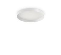 Luminosa Lighting Luminosa Fly Decorative Round Simple Flush White, 4000K