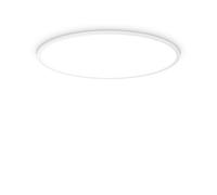 Ideal Lux Fly Slim 90Cm Led Flush Ceiling Light White 2700K Ip40