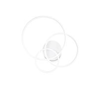 Ideal Lux Lighting Frame Led Decorative Integrated Led Wall Light White, 3000K