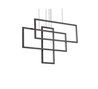 Frame LED Decorative Integrated Pendant Light Black 93000K Netlighting Black One Size