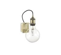 Frida 1 Light Wall Light Burnished Finish Netlighting Yellow One Size