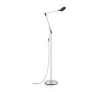 Futura LED 1 Light Floor Lamp Aluminium Netlighting Grey One Size