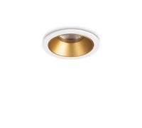 Ideal Lux Game 5.8Cm Led Recessed Downlight White Gold 3000K