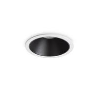 Ideal Lux Game Led 1 Light Recessed Spotlight White Black
