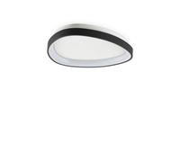 Ideal Lux Gemini 42.5Cm Led Integrated Led Semi Flush Ceiling Light Black 2700K